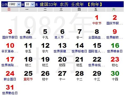 1982年5月|1982年日历表,1982年农历表（阴历阳历节日对照表）